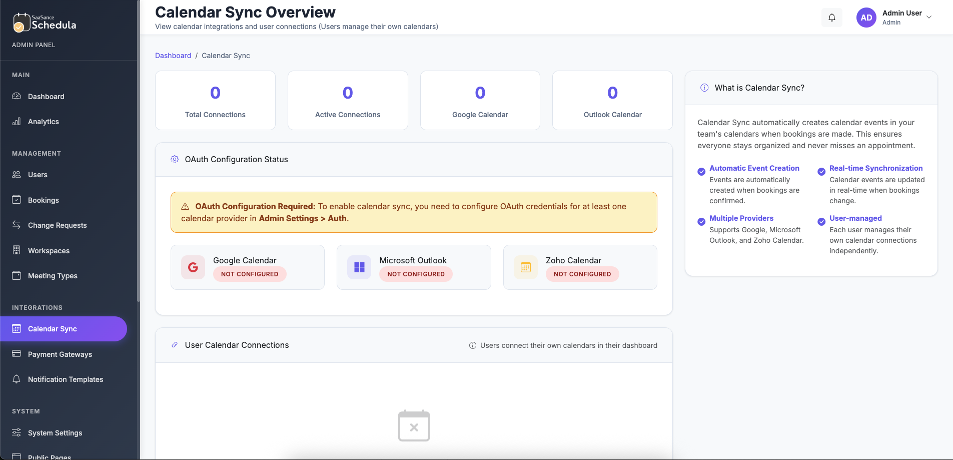 Schedula | Premium Appointment Booking Software - Screenshot