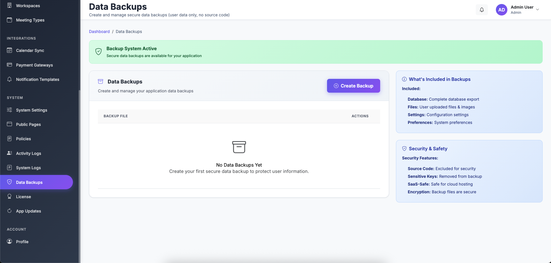 Schedula | Premium Appointment Booking Software - Screenshot