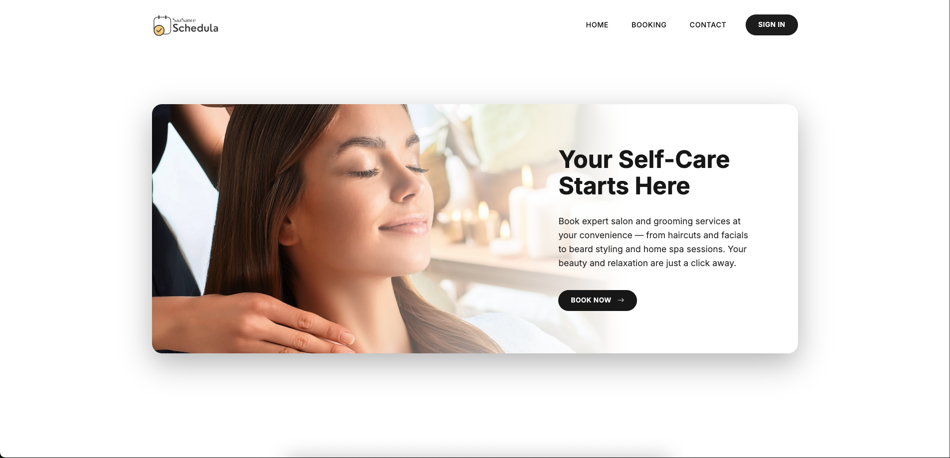 Schedula | Premium Appointment Booking Software - Screenshot